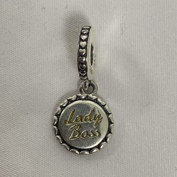Pandora Lady Boss Charm, S925 Silver Jewelry - Picture 1 of 4